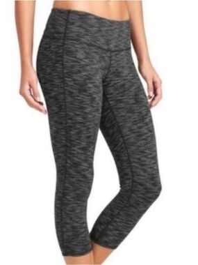 Athleta Capri Legging Womens Large Cropped  Yoga Pants 19" Inseam